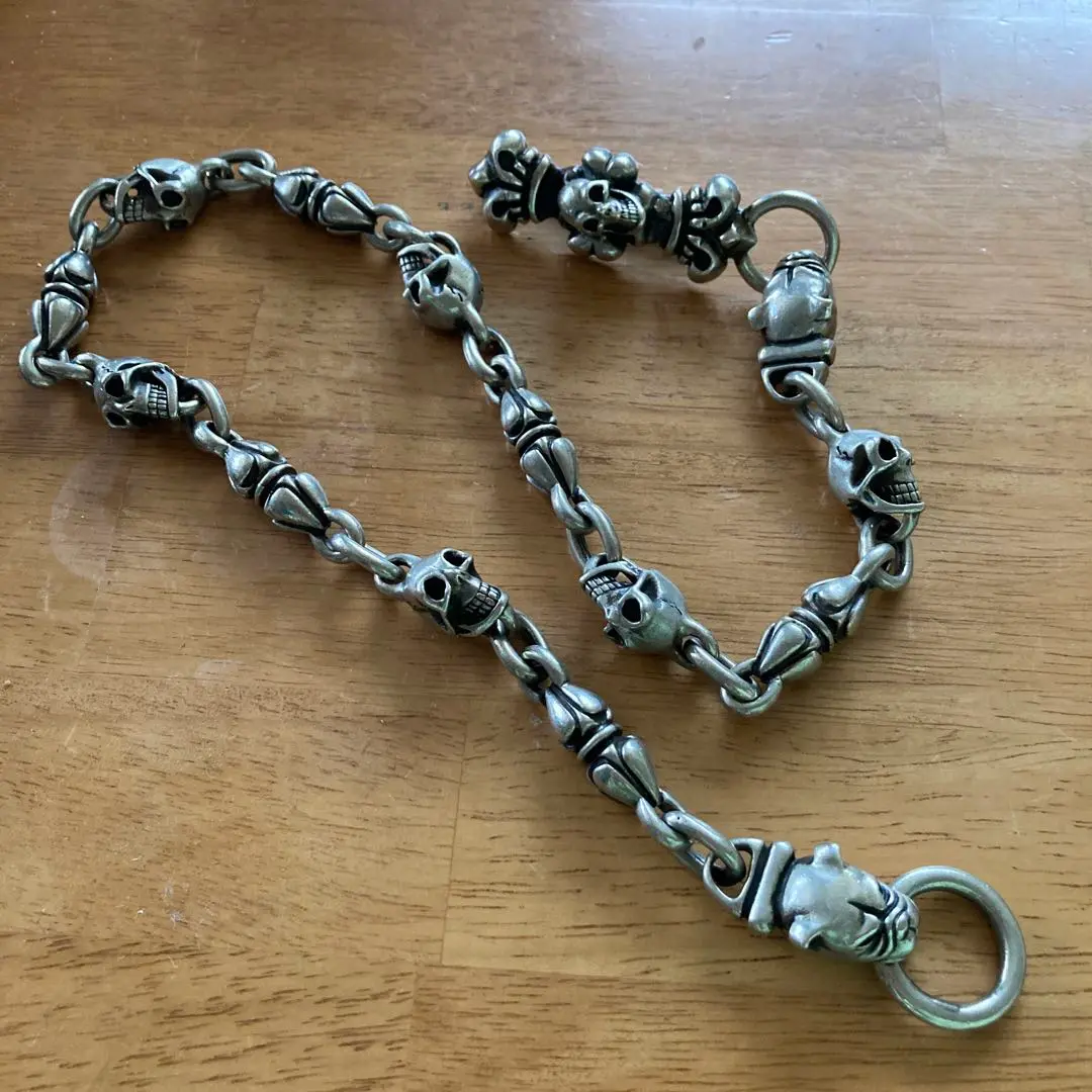 新しい到着 シルバー スカル ガボールタイプ クラウン ハート ブレスレット アクセサリー