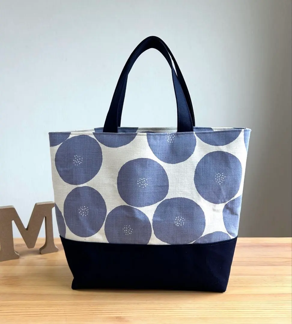 Thumbnail of [Handmade] Tote Bag, Anpan Pattern, Navy
