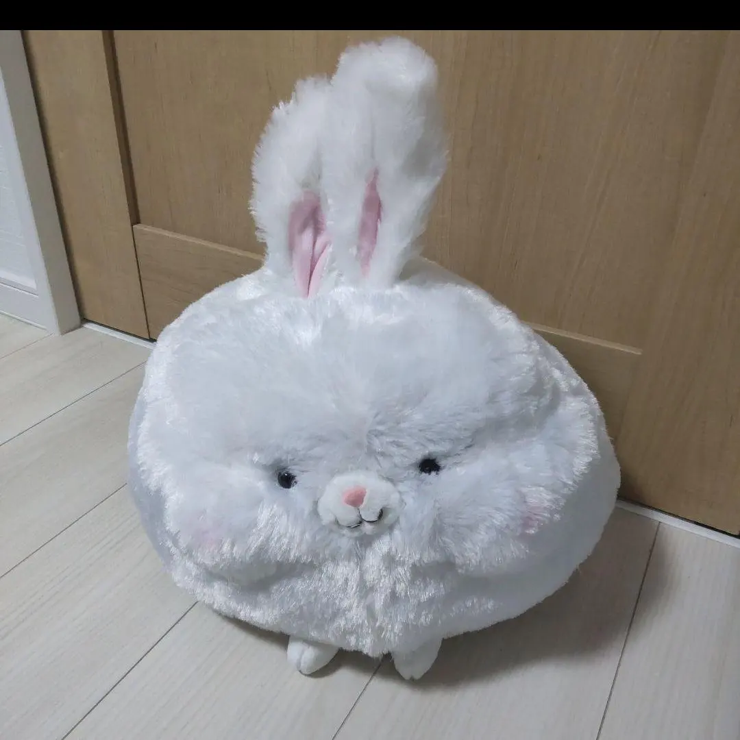 Thumbnail of Rabbit stuffed animal, white rabbit