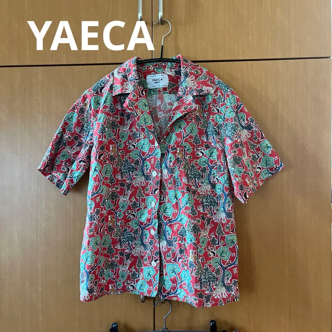 YAECA 半袖花柄シャツ ヤエカ ライトの小花柄シャツやイーストファーイーストのモック