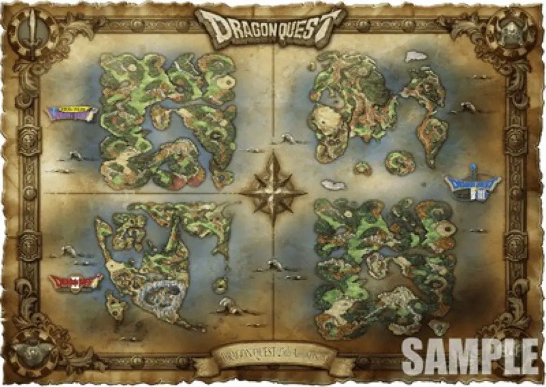 エイトさん専用　ドラゴンクエスト　セット購入者特典　冒険の世界地図 エイトさん専用 ドラゴンクエスト セット購入者特典 冒険の世界