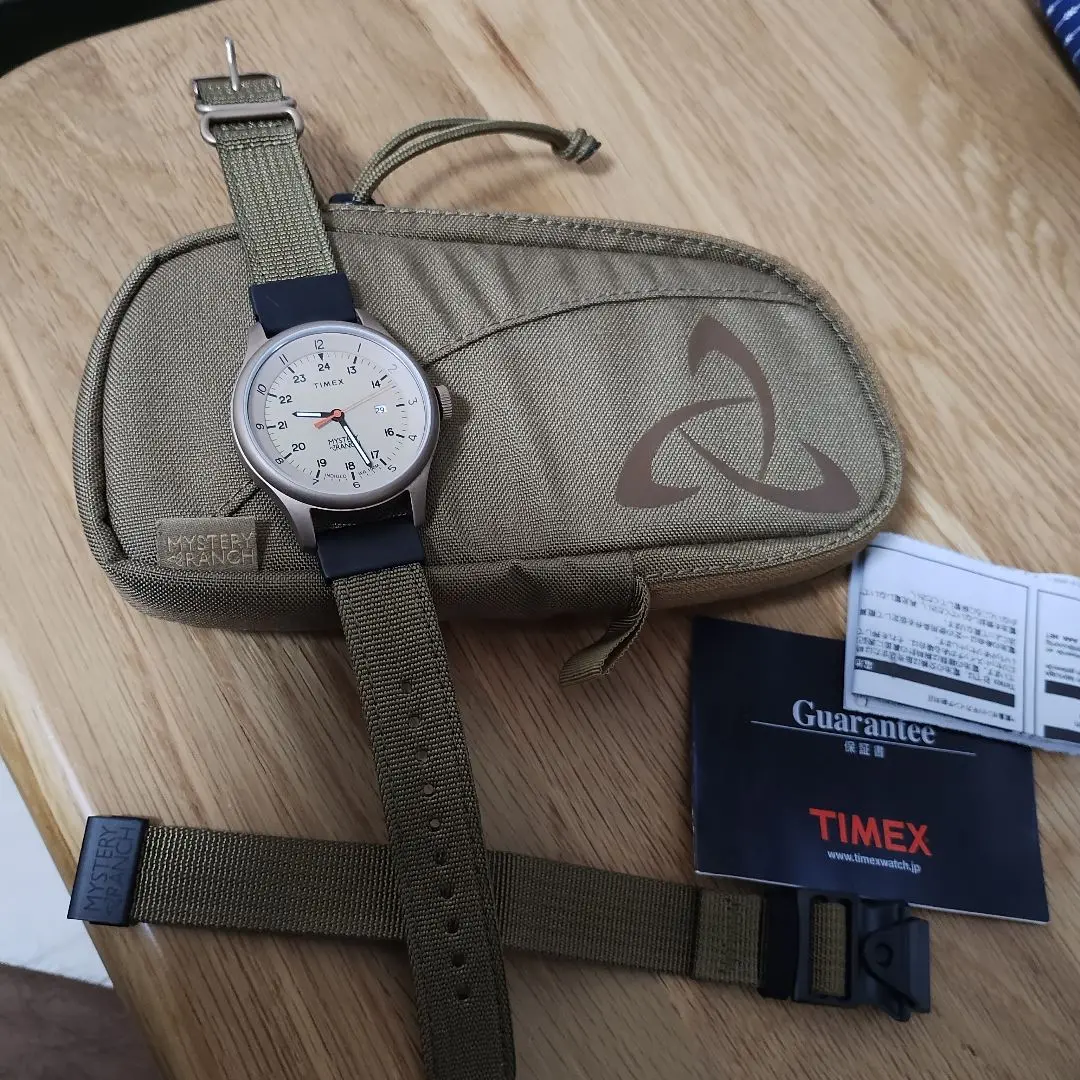 TIMEX xミステリーランチ ”フィールドウォッチⅡ”