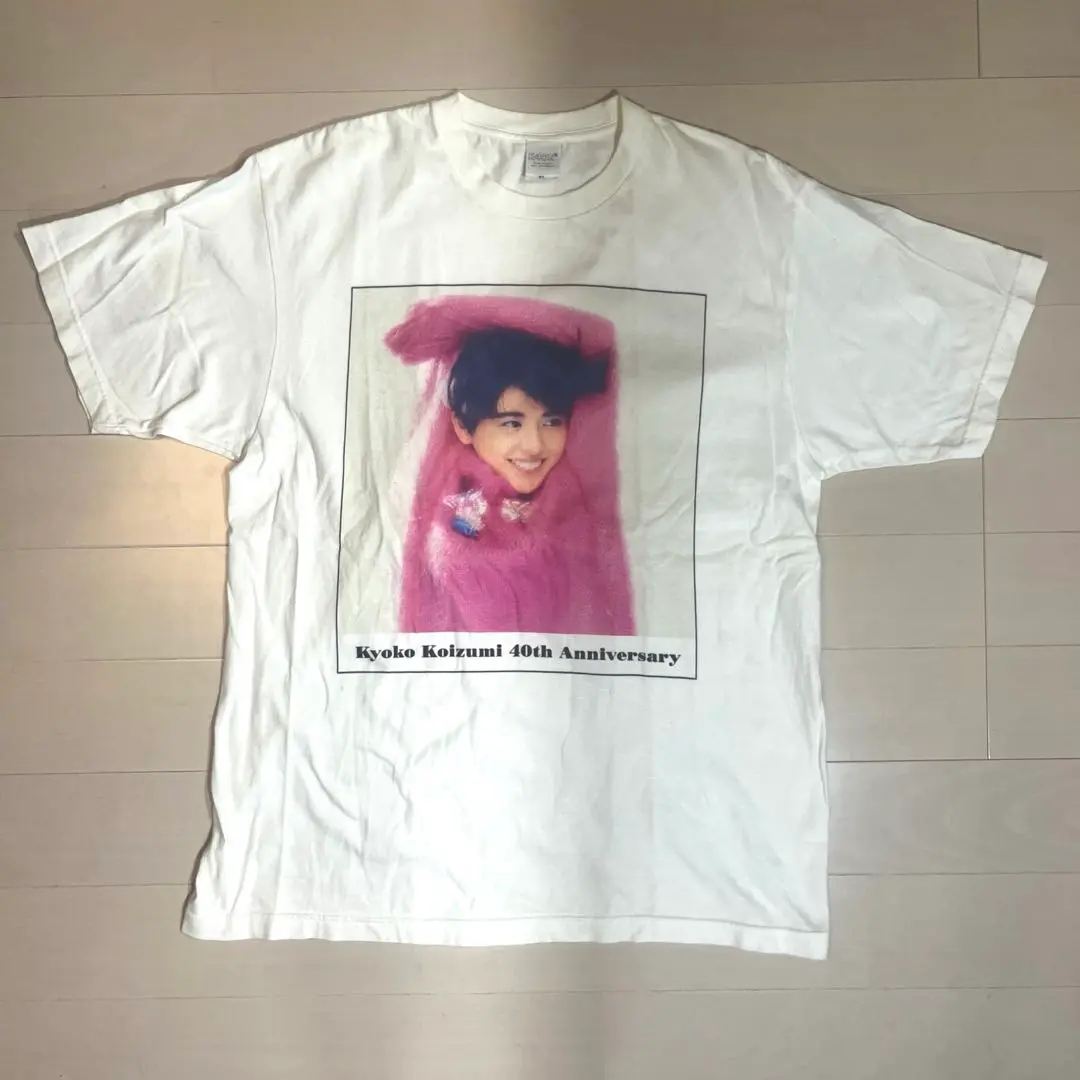 K4ON² Kyoko Koizumi 40thAnniversaryTシャツ 小泉 今日子 | 小泉今日子デザインの40周年記念Tシャツを12月3日