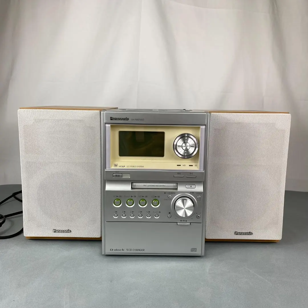 パナソニック SA-PM670SD CD/MD/カセット/SD コンポ 概要 SDステレオシステム SC-PM670SD | ミニコンポ／スピーカー