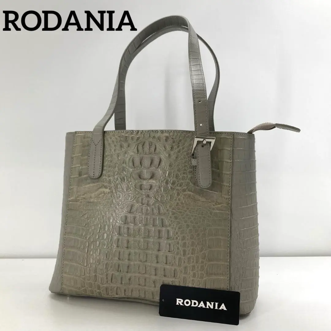 新品未使用タグ付き RODANIA トートバッグ リアルクロコレザー カイマン 2025年最新】ロダニア トートバッグの人気アイテム - メルカリ