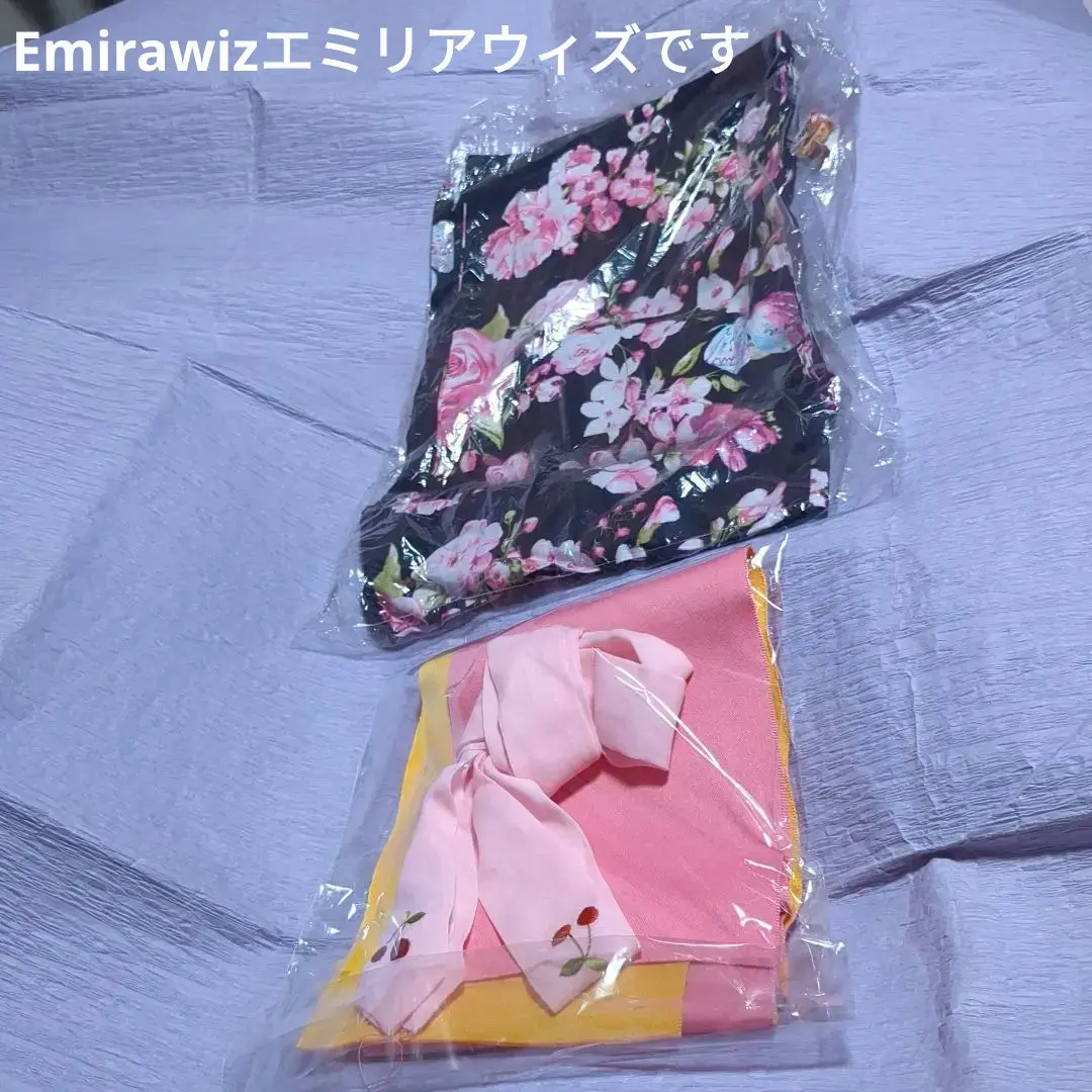 エミリアウィズ　Emirawiz 浴衣セット U5-17 Emiriawiz エミリアウィズ 浴衣 花柄 - メルカリ