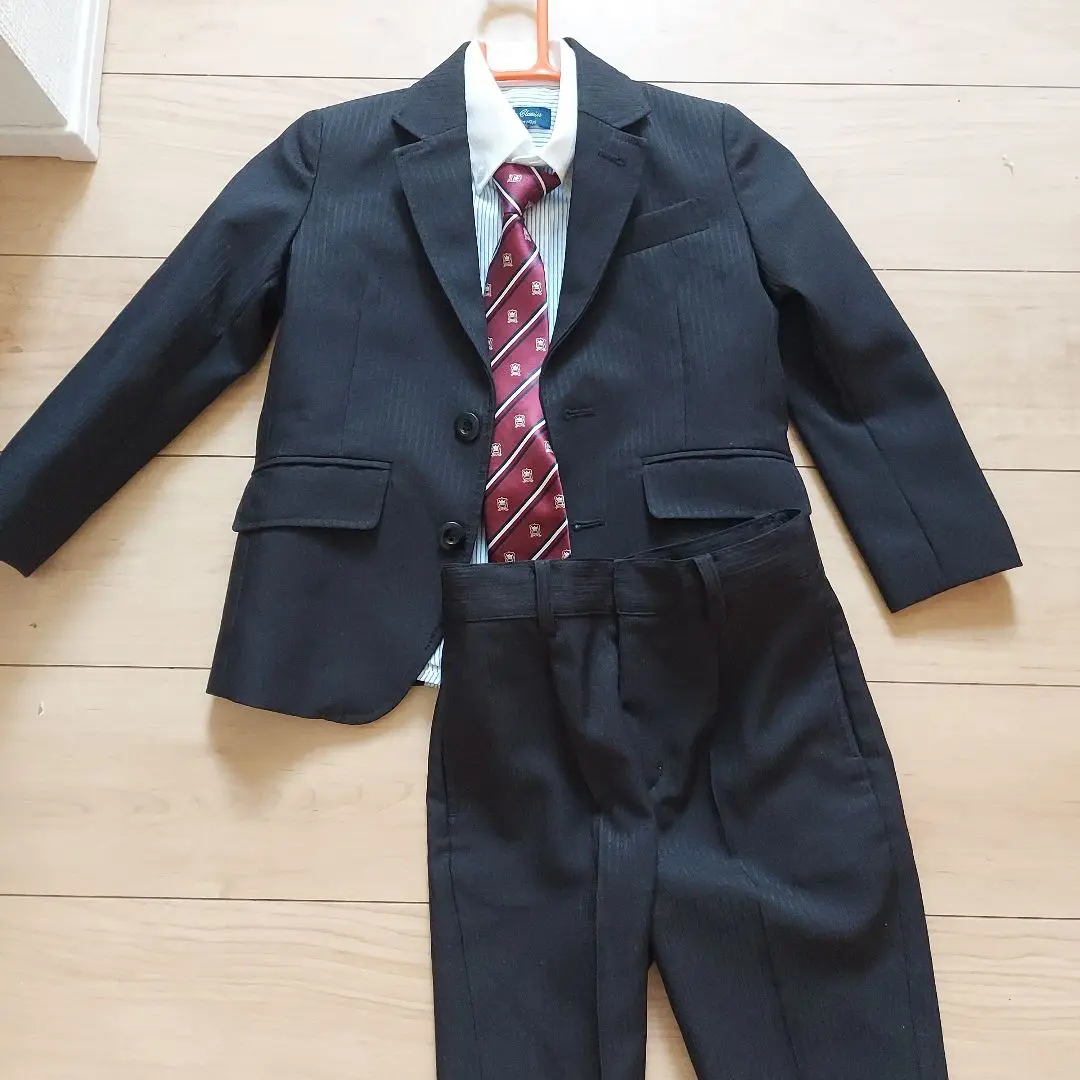 motherways フォーマルスーツ 長ズボン110 セット 男の子 WF BY WANDER FACTORY 入学式 男の子 小学生 半ズボン 子供服