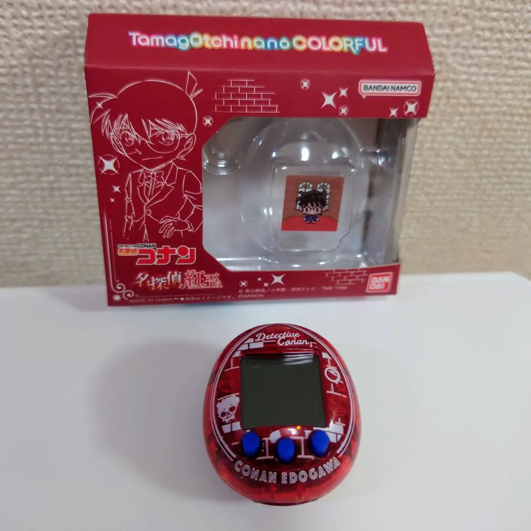 Tamagotchi nano colorful 名探偵コナン （名探偵の紅玉（たまごっち）／大怪盗の藍玉（たまごっち）） | j-hobby  Collection