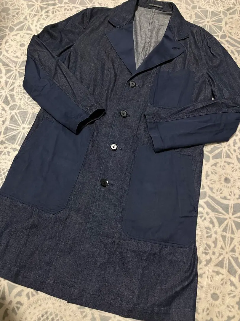 02aw yohji yamamoto pour homme デニムジャケット 02AW Yohji Yamamoto pour homme デニムジャケット