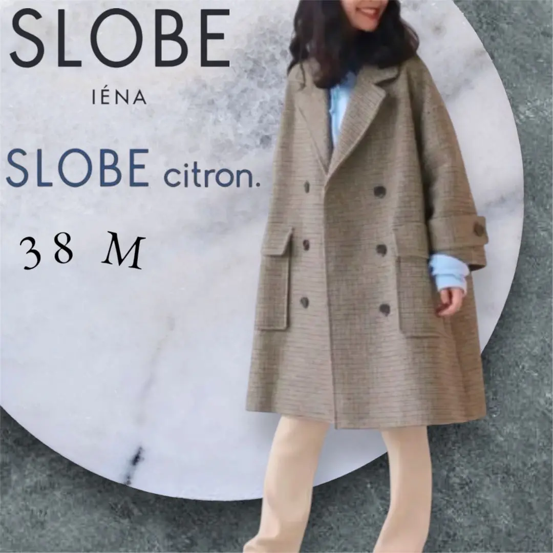 SLOBE citron チェック柄ロングコート 2025年最新】SLOBE citron. レディース ロングコートの人気