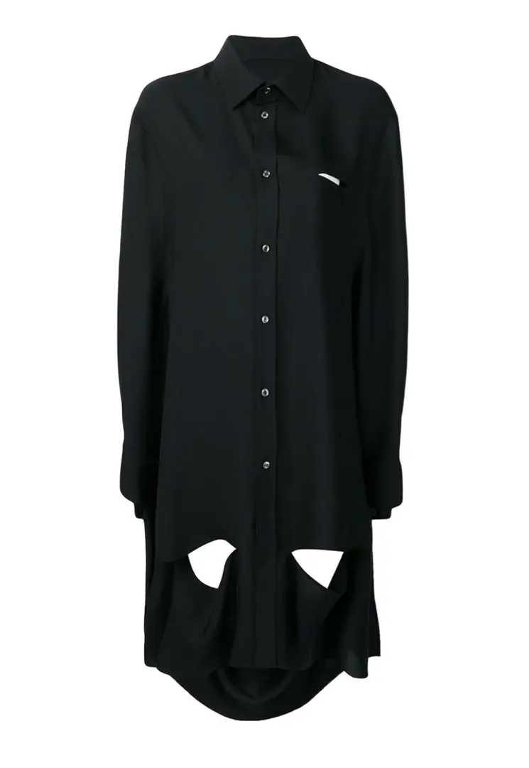 メゾンマルジェラ トラペーゼシャツ シャツワンピース セール 40%OFF】MM6 シャツ S52CT0780 S47294 ワンピース