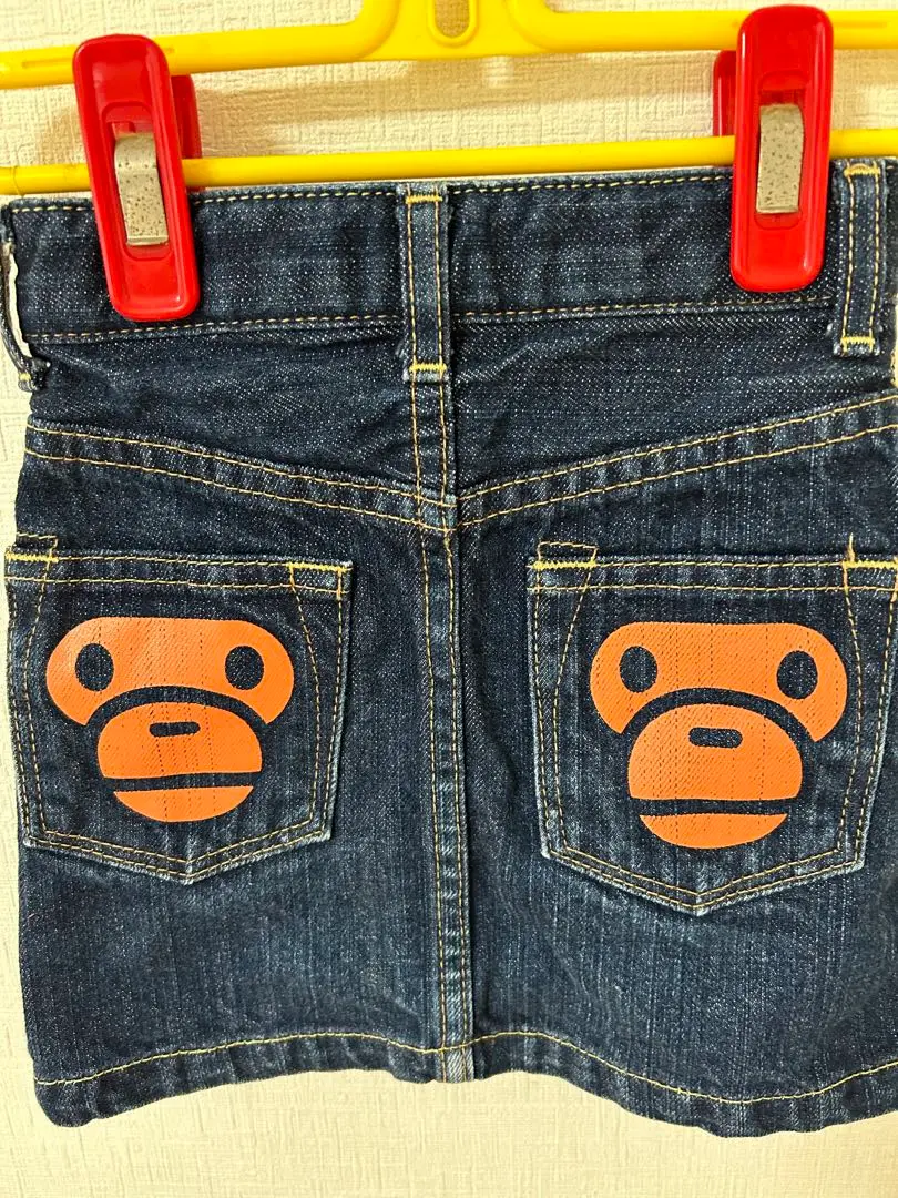 アベイシングエイプ　エイプ　デニムスカート　スカート　ガール　100 2025年最新】A BATHING APE レディース ミニスカートの人気