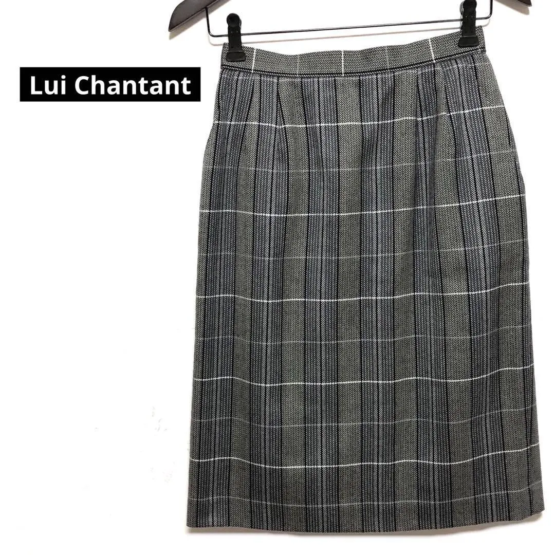 Thumbnail of Louis Chantal knee-length skirt, 100% wool, waist 64cm