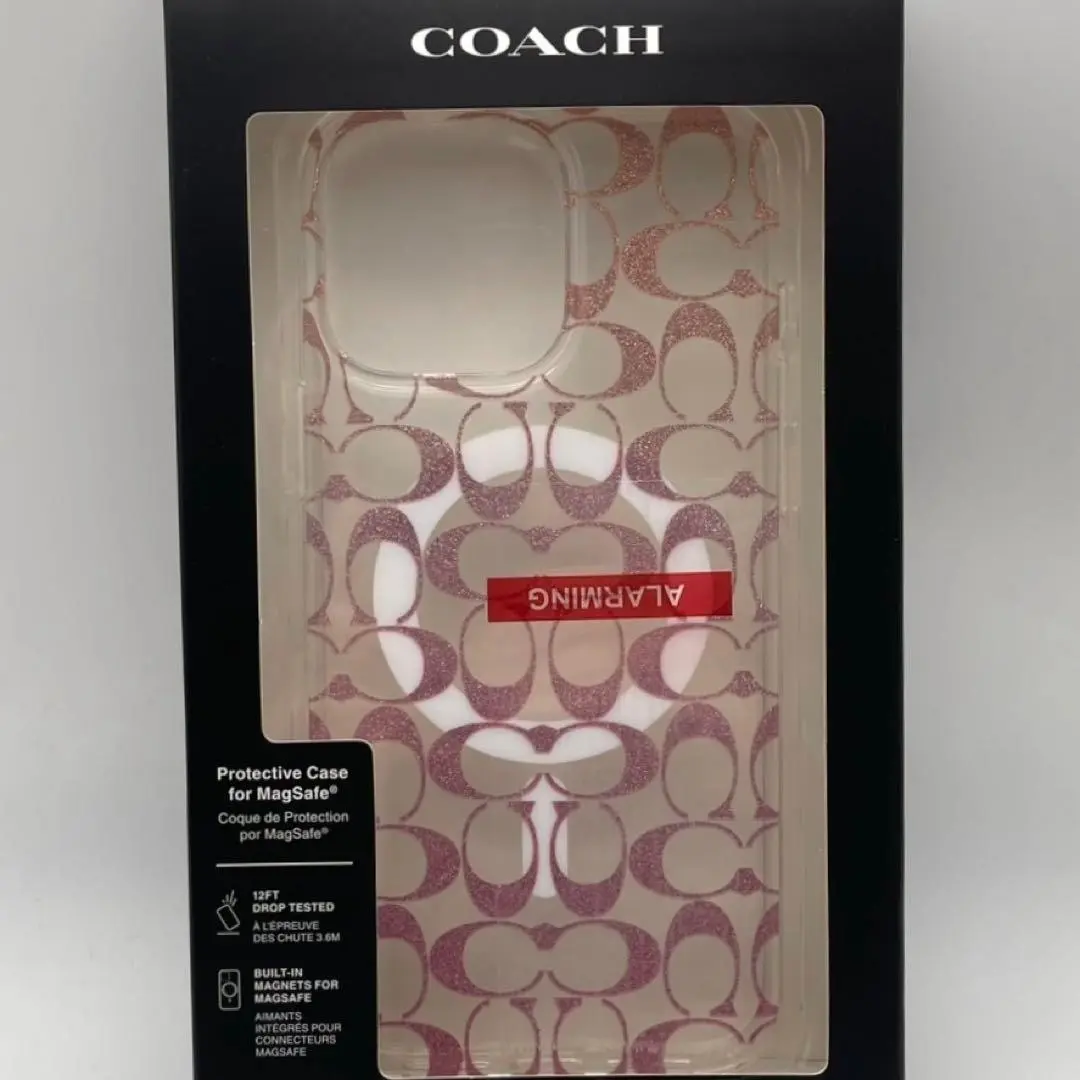 【新品未使用】iPhone16Pro Max用　COACH iPhone 16 Pro Max Coach Slim Wrap Case | スマート家電／IoTを