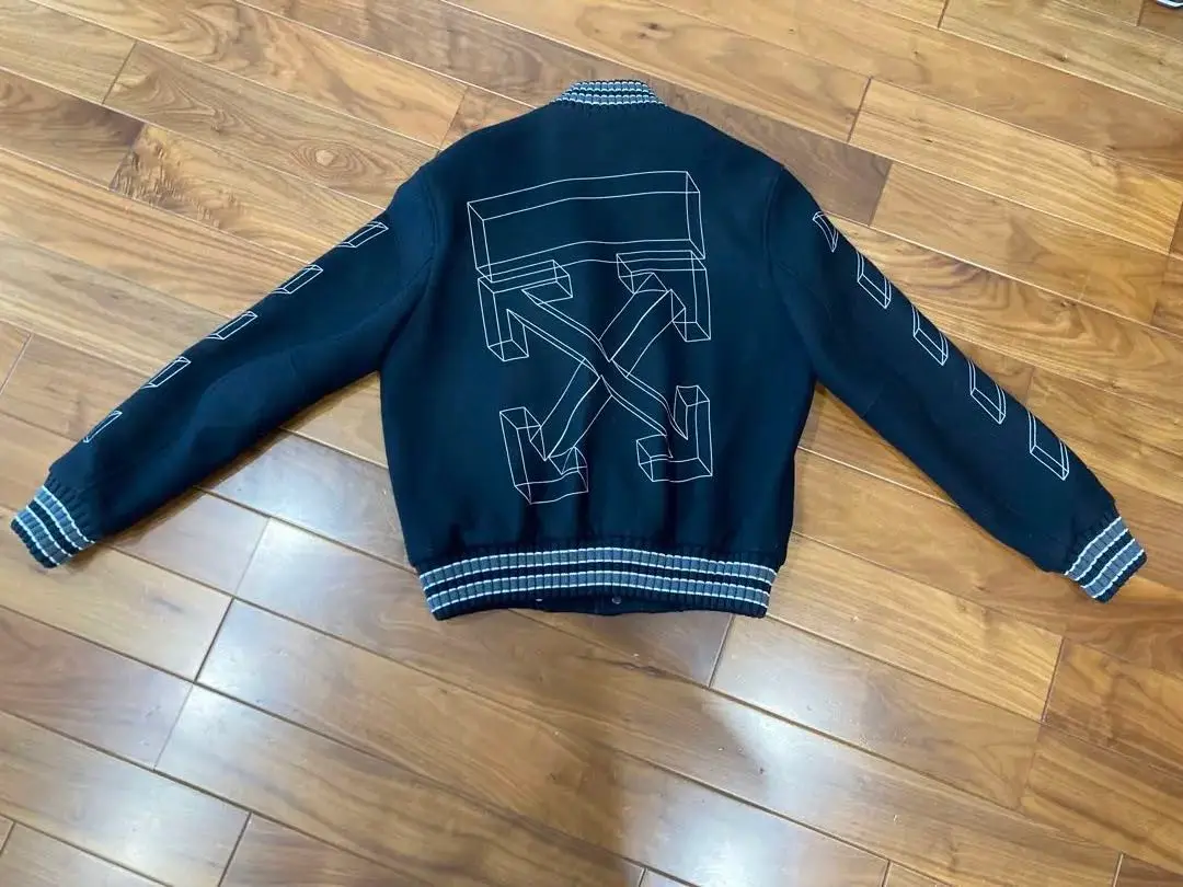 2025年最新】OFF-WHITE カラー：ブラック系 スタジャンの人気