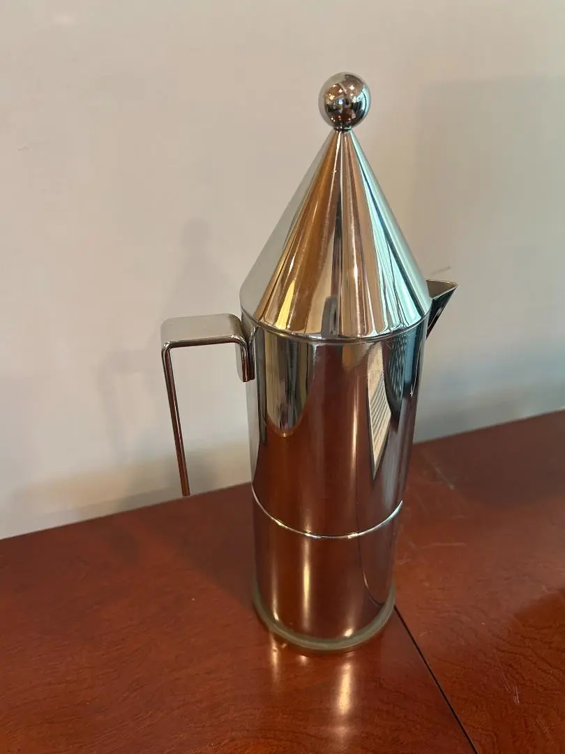 【超レア】ALESSIミニチュアLA CONICAエスプレッソコーヒーメーカー 未使用・デッドストック】Alessi アレッシィ Aldo Rossi ラ