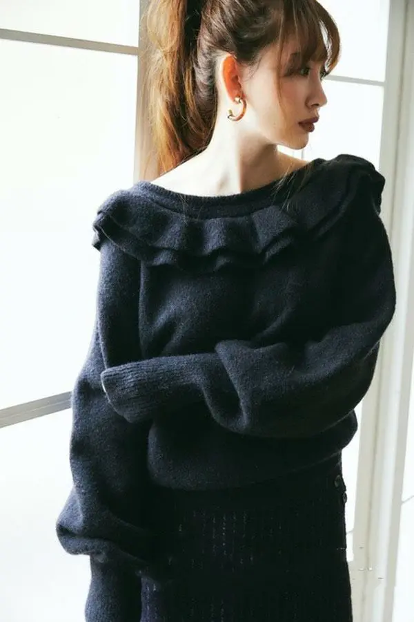 2025年最新】lace up wool-blend pulloverの人気アイテム - メルカリ