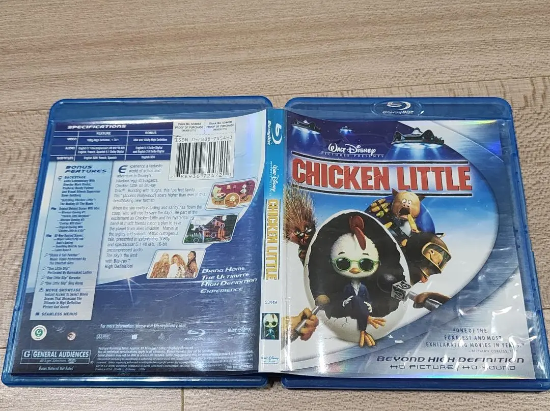 Thumbnail of Disney's Chicken Little Blu-ray (US)