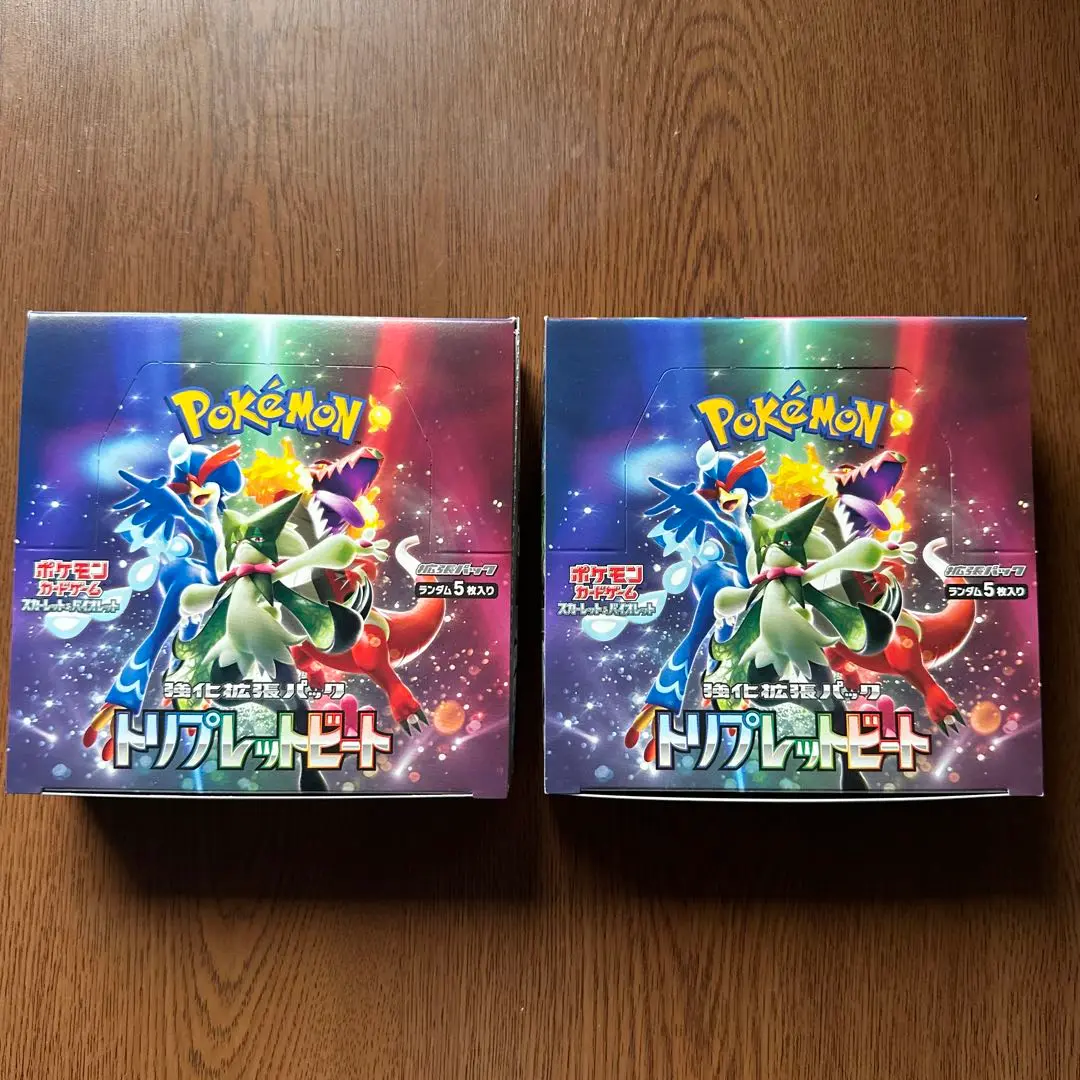 ポケモンカード トリプレットビート シュリンクなし 5box