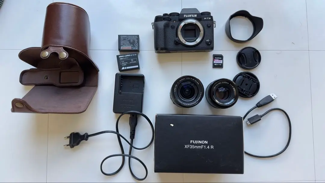 太麺　Fujifilm xt-2 ボディ本体　レンズ2個セット 太麺様専用 Fujifilm xt-2 ボディ本体 レンズ2個セット