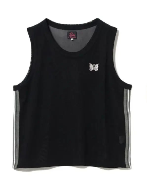 【極美品】Needles ニードルズ ノースリーブ タンクトップ ベスト ニードルズ/Needles Sleeveless Tee - C/PE Bright ersey（全2色