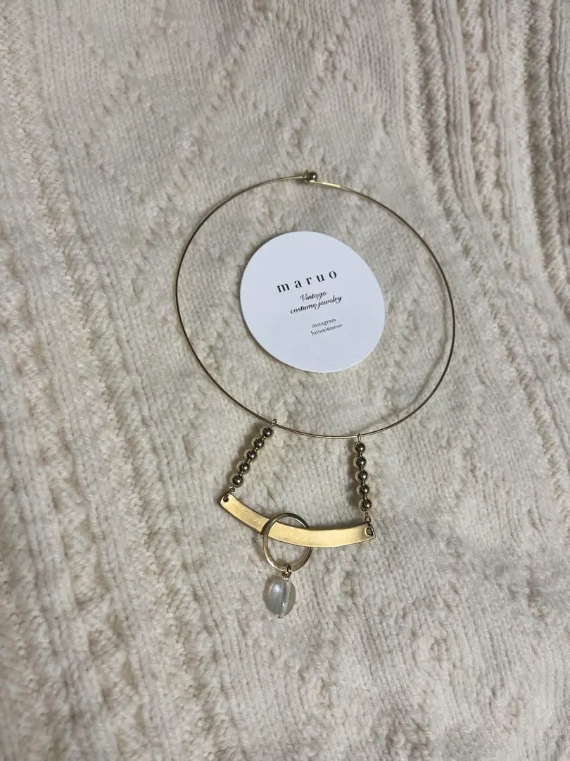 Mame Kurogouchi 陶器ネックレス Mame Kurogouchiが24SSの“陶器アクセサリー”を抽選販売。青山店