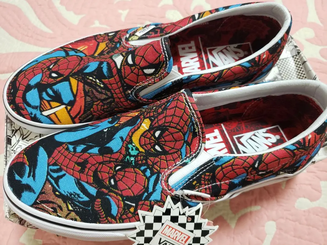 VANS スパイダーマン ハイカットスニーカー 2025年最新】vans スパイダーマンの人気アイテム - メルカリ
