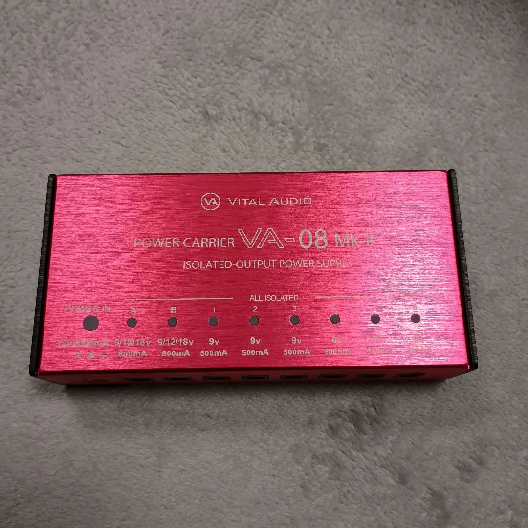 【箱・保証書有】 POWER CARRIER VA-08 MKII 2025年最新】vital audio power carrier va-08 mkiiの人気