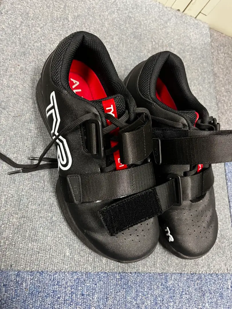 ♻️良品♻️TYR♻️DZ-1 BF Stabstrap♻️リフティングシューズ♻️UK8 ♻️良品♻️TYR♻️DZ-1 BF Stabstrap♻️リフティングシューズ