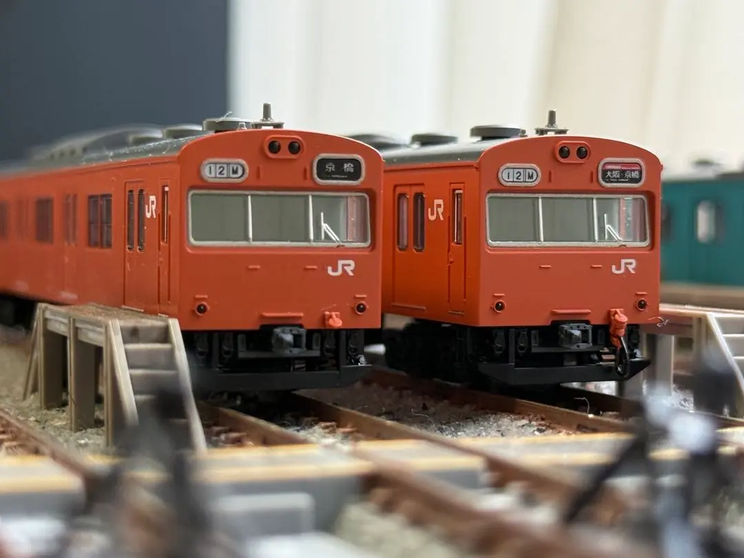 98455/98456 JR 103系 基本セット オレンジ TOMIX 6両 JR 103系通勤電車(JR西日本仕様・黒サッシ・オレンジ)基本セット