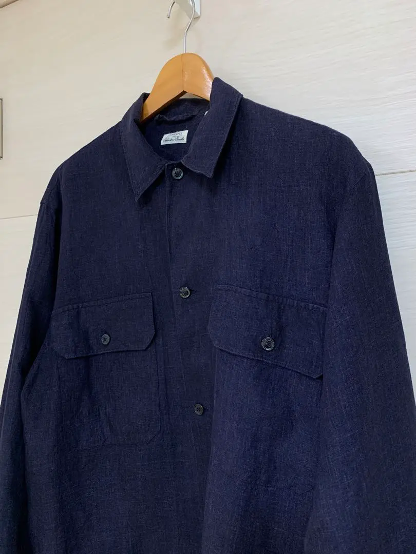 COMOLI 22SS1stデニムジャケットサイズ4ブラック 最大80％オフ COMOLI 22ssデニムジャケット size4 BLACK/ECRU