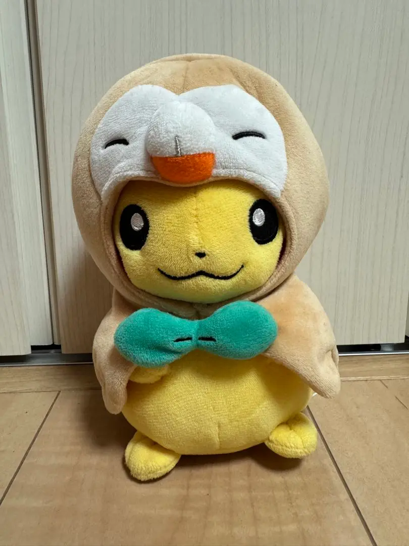 ポケモン　モクローポンチョのピカチュウ　マスコット 2025年最新】モクローポンチョピカチュウの人気アイテム - メルカリ
