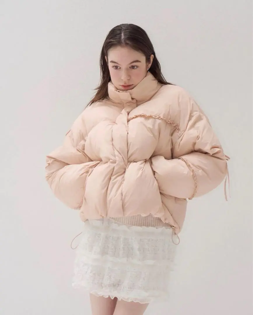 ジャケット・アウター rinmuguet frill ribbon down jacket 2025年最新】FRILL ribbon down jacketの人気アイテム - メルカリ