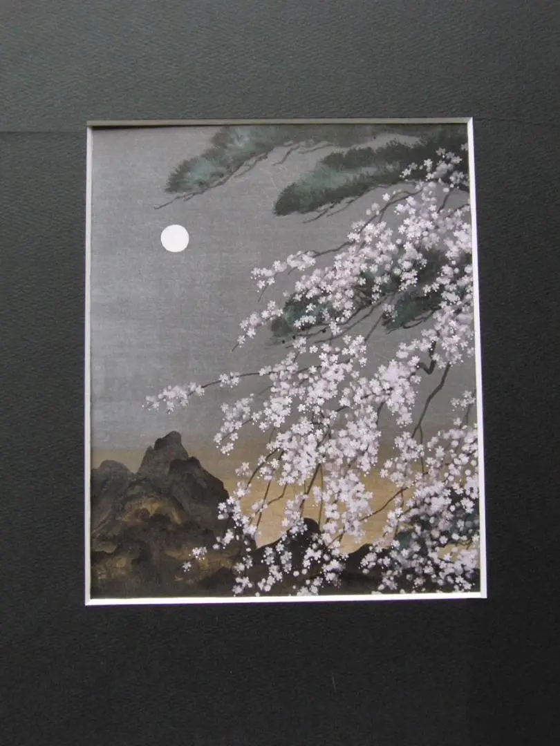 稗田一穂、【春巡る熊野】、希少な額装用画集より、新品額装付