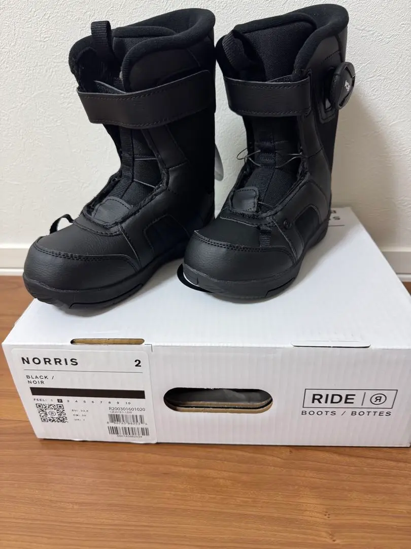 RIDE スノーボードブーツ NORRIS 23cm～25cm キッズ用 RIDE スノーボードブーツ NORRIS 23cm～25cm キッズ用