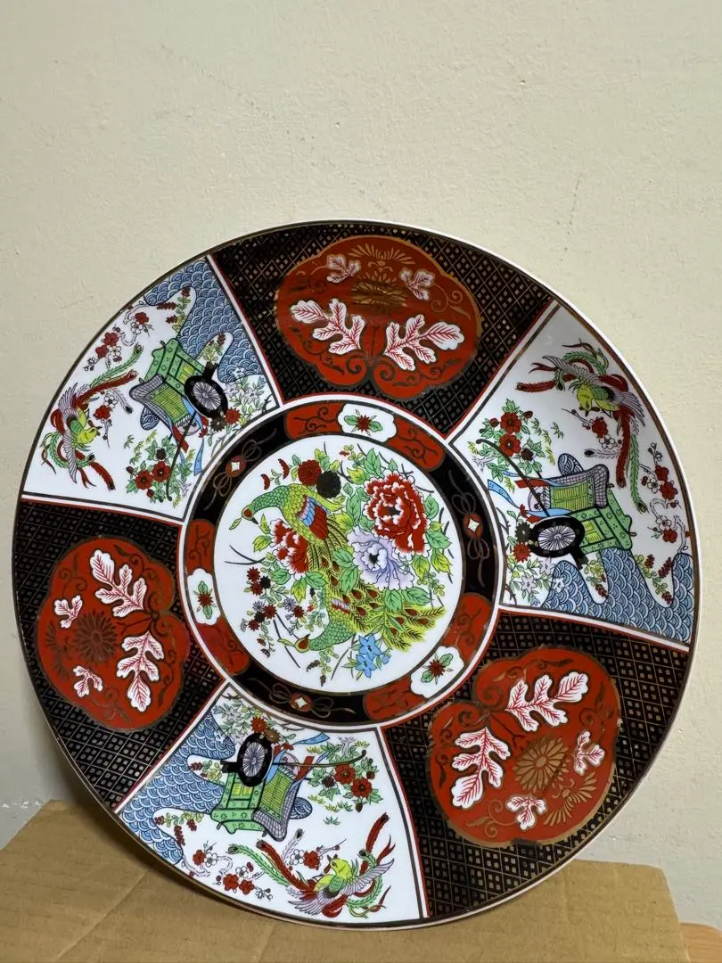 中国美術 青花 龍紋 皿 φ20cm (LC371) 中国美術 青花 龍紋 皿 φ20cm (LC371)