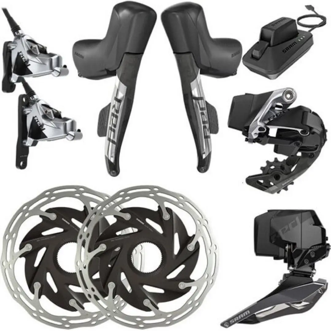 SRAM RED D1シフトレバー&キャリパーセット SRAM（スラム）Red AXS HRD Shift/Brakeset E1 （レッドアクセス