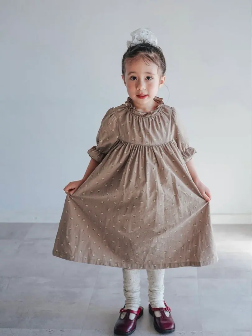 思夢樂 花紋連衣裙 的縮圖