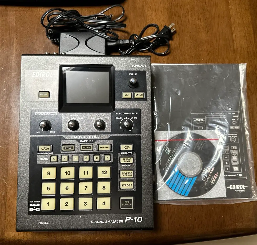 Roland EDIROL P-10 Sampler 中古　完動品 Roland / Edirol P-10 激レア ビデオ・サンプラー - メルカリ