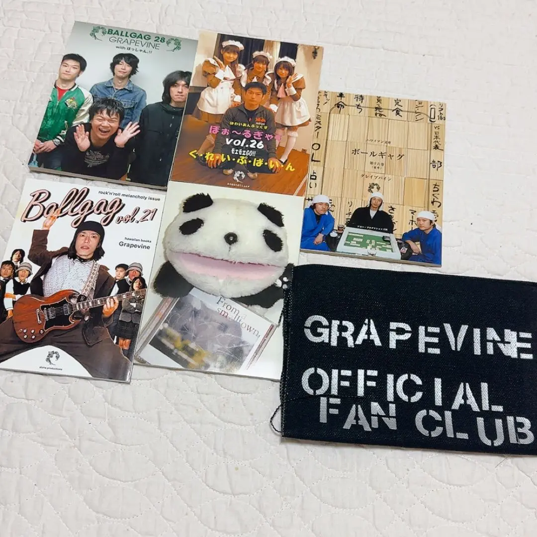 GRAPEVINEファンクラブ会報＋その他 2025年最新】grapevine ファンクラブの人気アイテム - メルカリ