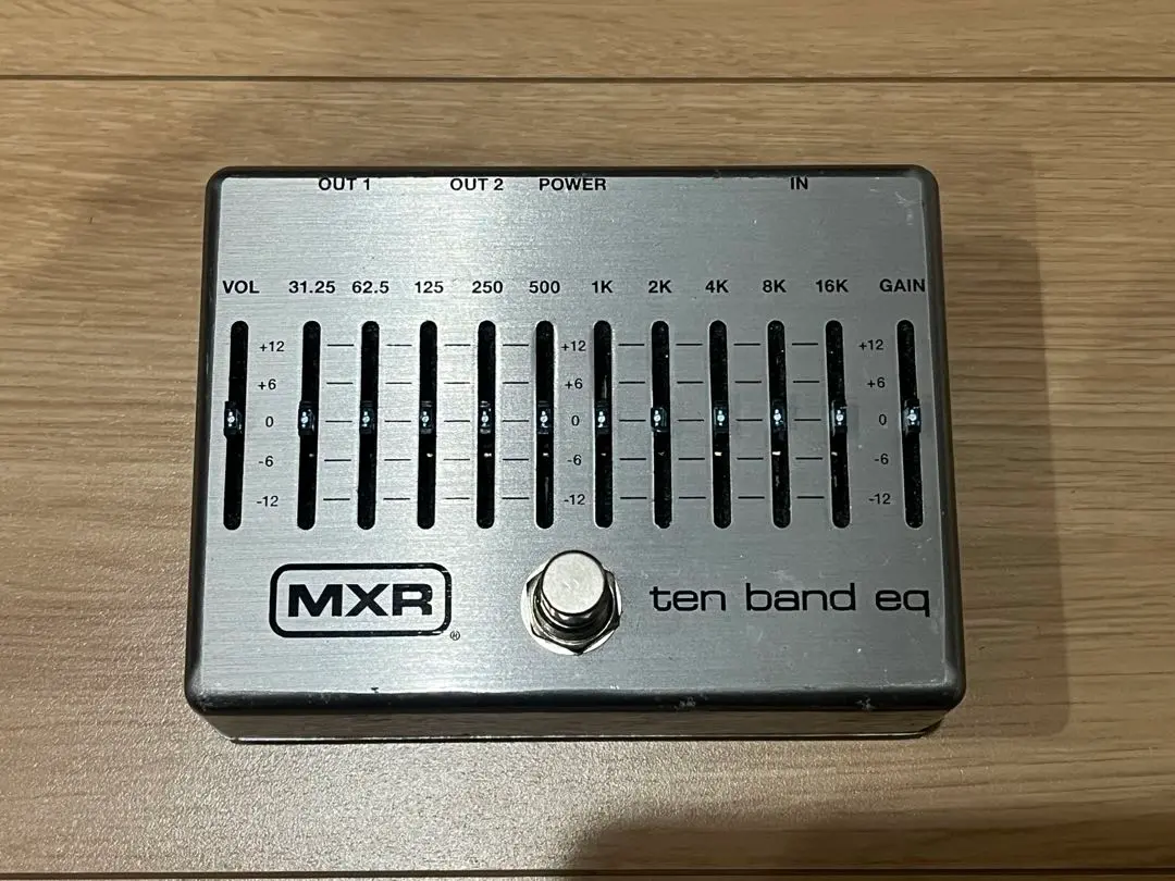 MXR 10BAND  EQ  M108SM  国内正規品　中古品　比較的きれい 2025年最新】MXR M108 10 BAND EQの人気アイテム - メルカリ
