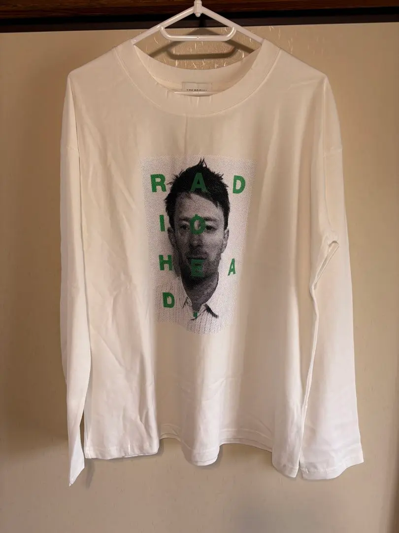 thom yorkeロングTシャツ M トムヨーク THOM YORKE 2024 TOUR ロンt 限定 XL - トップスお