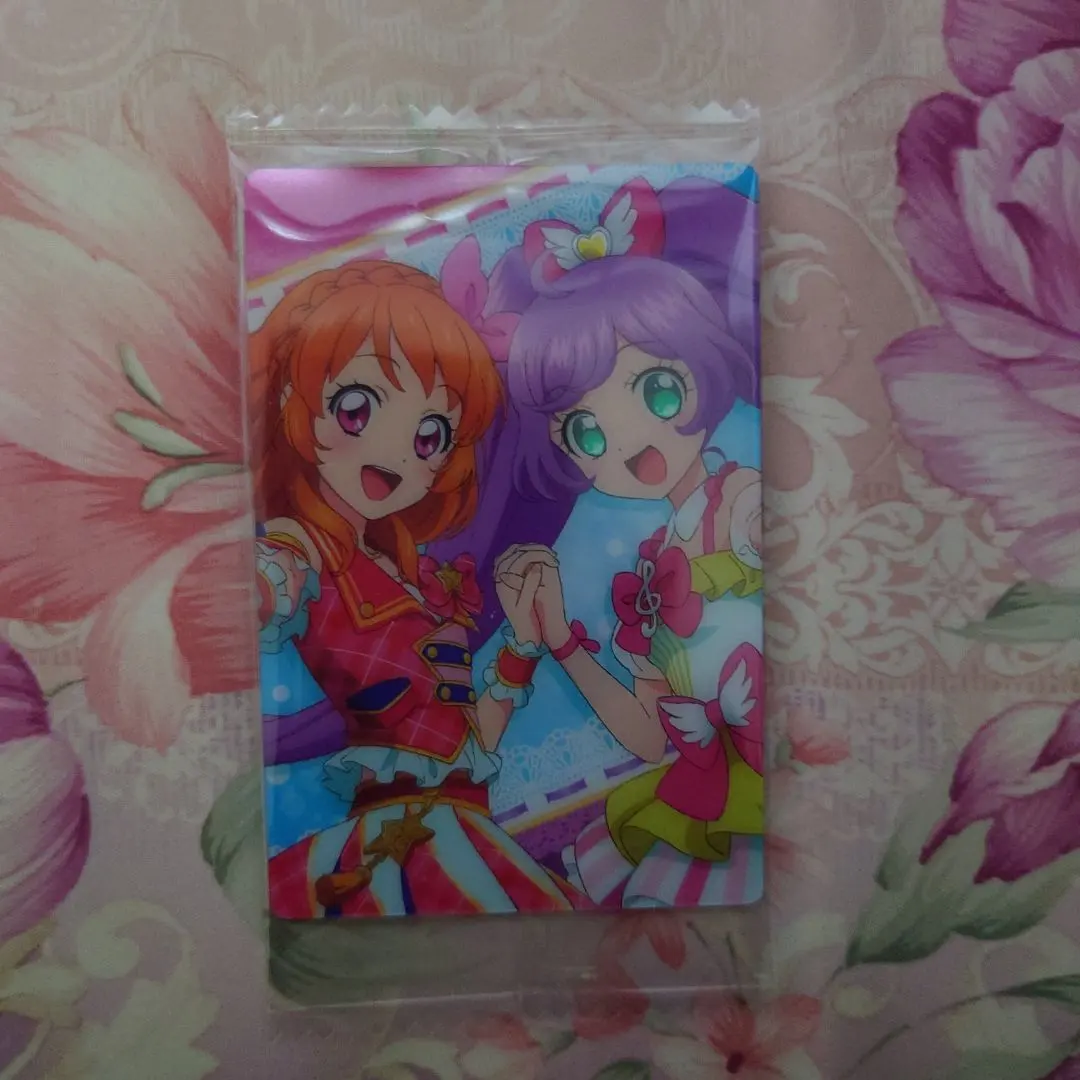 Thumbnail of Aikatsu x PriPara Wafer Visual Card Akari Ozora & Laala Manaka