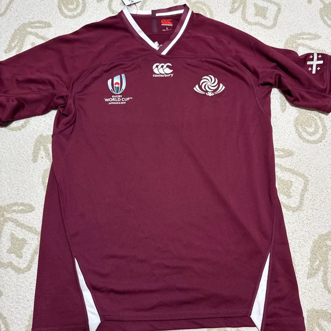 【非売品】ラグビー ジョージア代表 RWC2019 選手支給品Tシャツ 2025年最新】ジョージアラグビーの人気アイテム - メルカリ