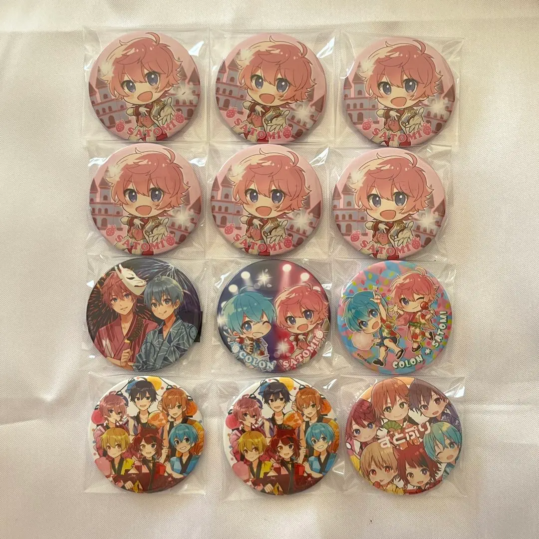 【合售】さとみ ころん すとぷり 莉犬 るぅと ななもり ジェル 徽章 的縮圖