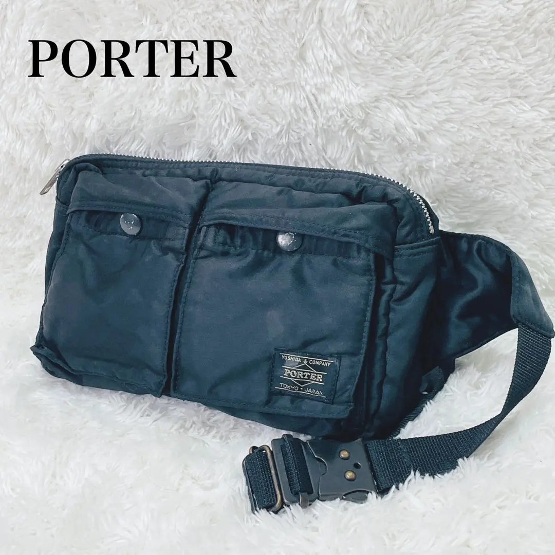 Thumbnail of Porter Tanker Waist Bag Shoulder Bag Black