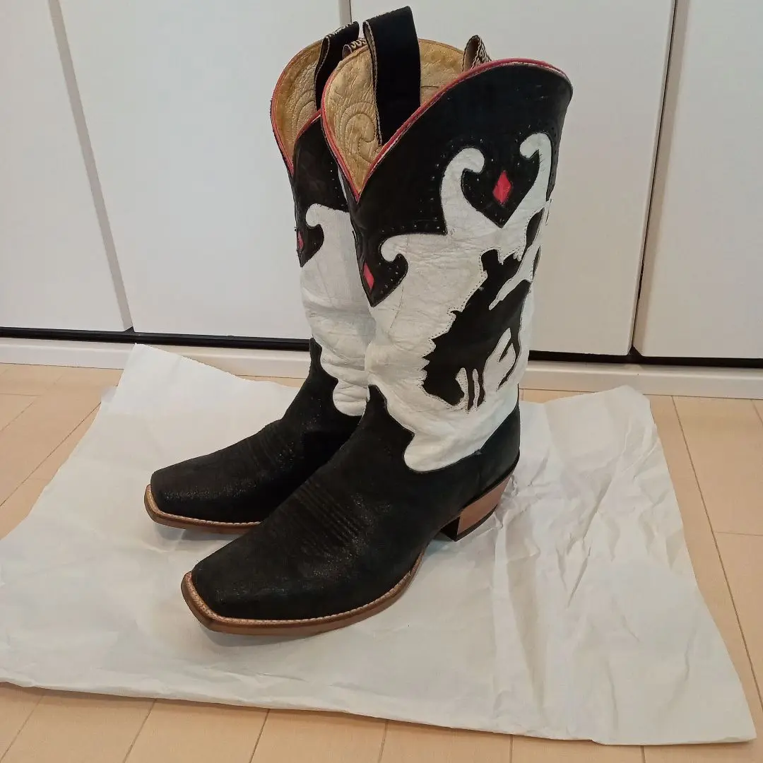 UM01様専用】Bronco ブロンコ ウェスタン ショートブーツ