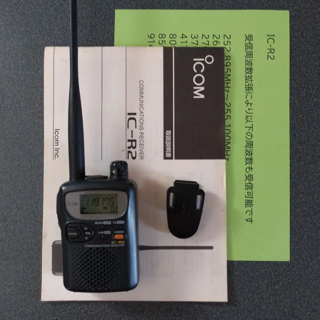 Icom IC-R2 広帯域受信機 0.5~1300MHzフルカバー　中古動作品 Icom IC-R2 広帯域受信機 0.5~1300MHzフルカバー 中古動作品