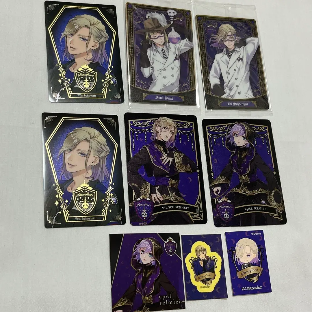 Thumbnail of Twisted Wonderland Wafer Card Sticker Pomefiore Dormitory ⑭