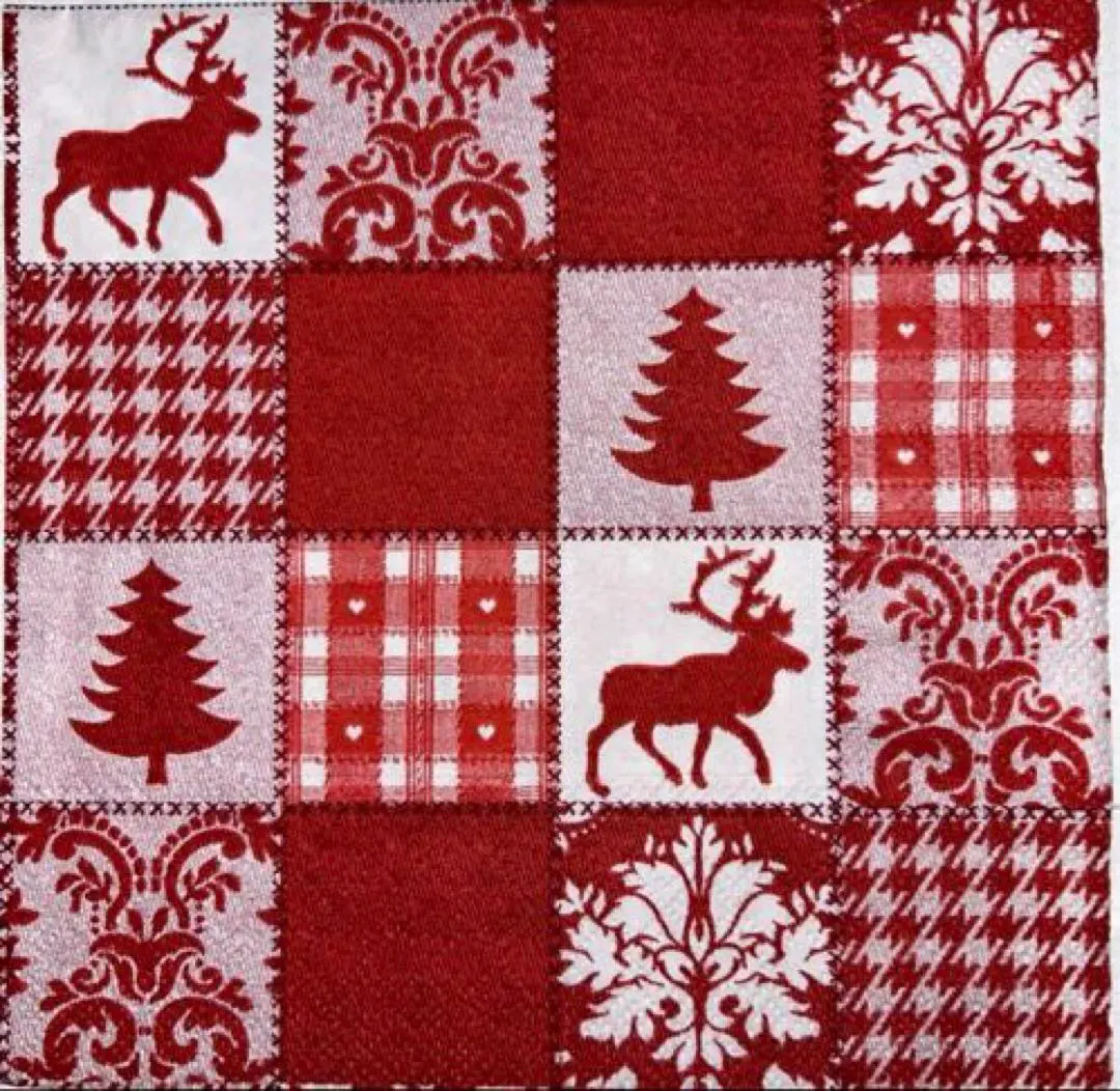 Thumbnail of ꕤ︎︎·͜· ︎︎ Xmas & Others 4 ⑰ - Set of 3 Paper Napkins